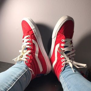 [RARE] Vans Red High Top 1966